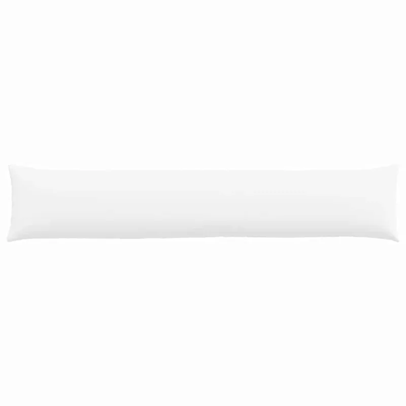 Sofa Pagalvės 2 pcs Balta 200 x 40 cm audinys