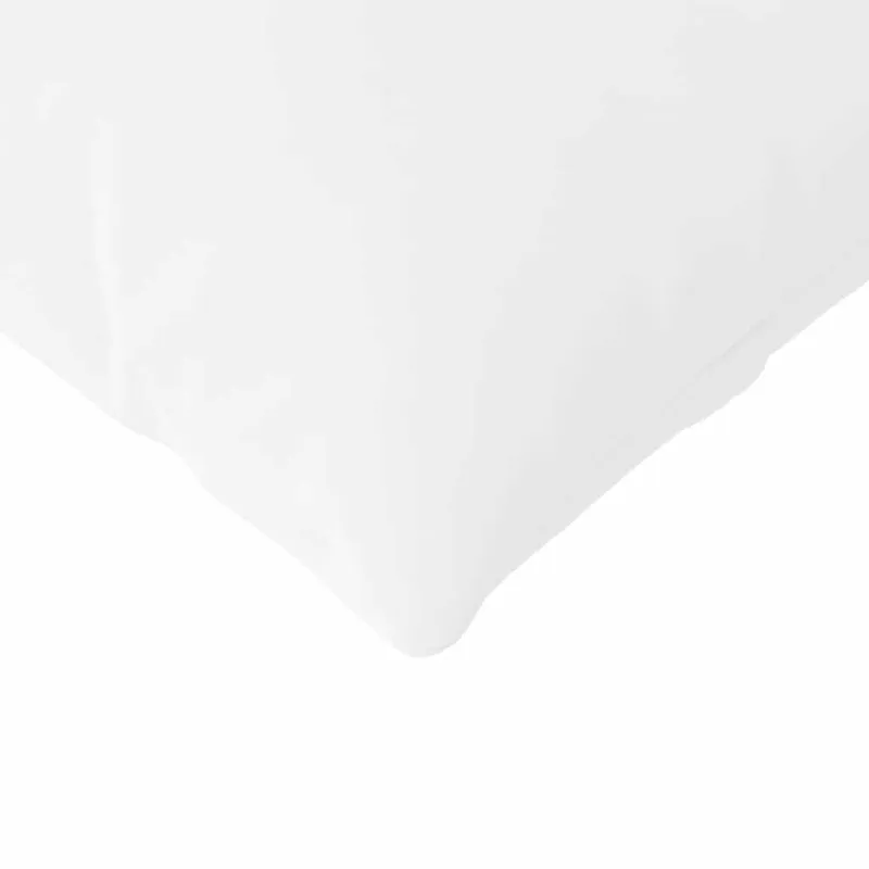 Sofa Pagalvės 2 pcs Balta 200 x 40 cm audinys