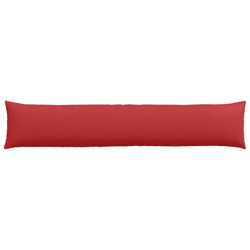 Sofa Pagalvės 2 pcs Raudona 200 x 40 cm audinys