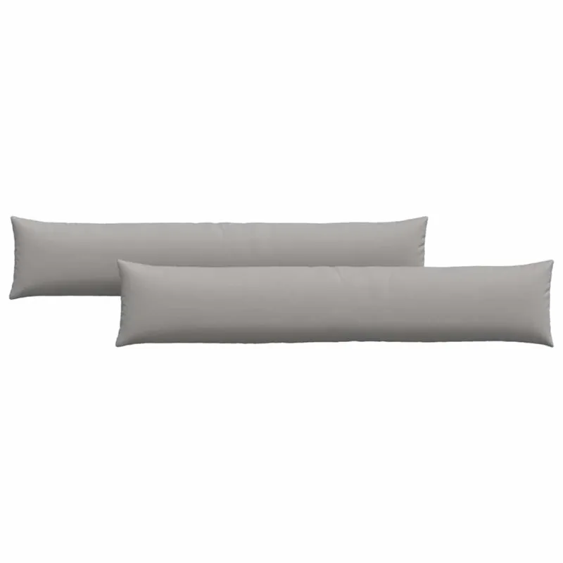 Sofa Pagalvės 2 pcs Debesų pilka 200 x 40 cm audinys