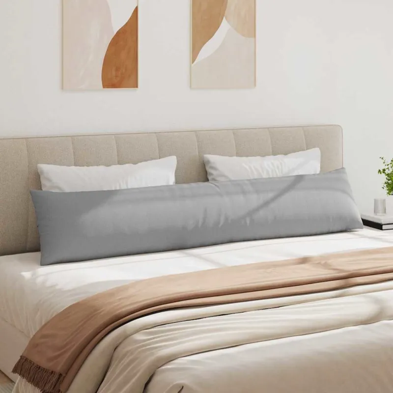 Sofa Pagalvės 2 pcs Debesų pilka 200 x 40 cm audinys