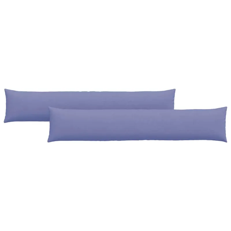 Sofa Pagalvės 2 pcs Džinsinės mėlynos 200 x 40 cm audinys