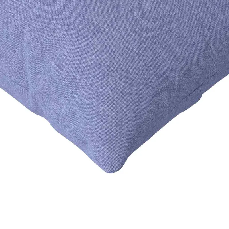 Sofa Pagalvės 2 pcs Džinsinės mėlynos 200 x 40 cm audinys