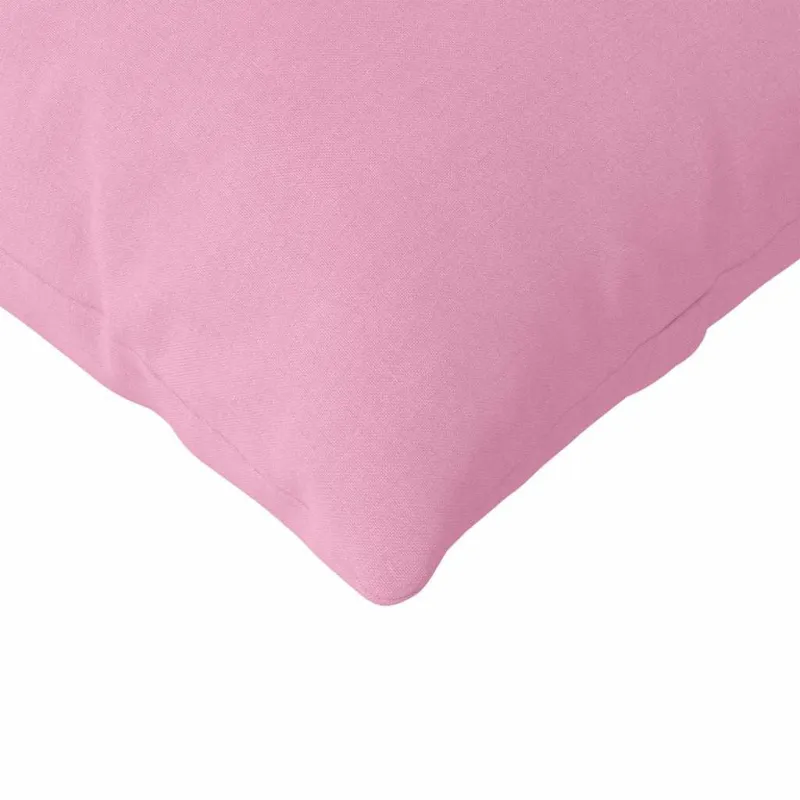 Sofa Pagalvės 2 pcs Rožinė 200 x 40 cm audinys