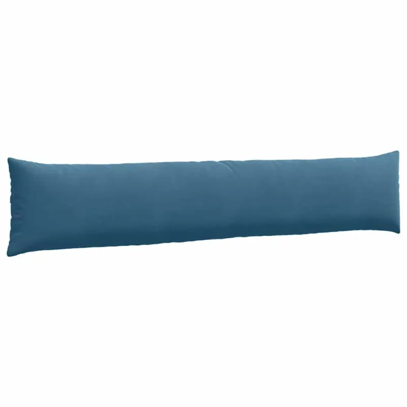 Sofa Pagalvės 2 pcs Mėlyna 200 x 40 cm Kordūrinis audinys