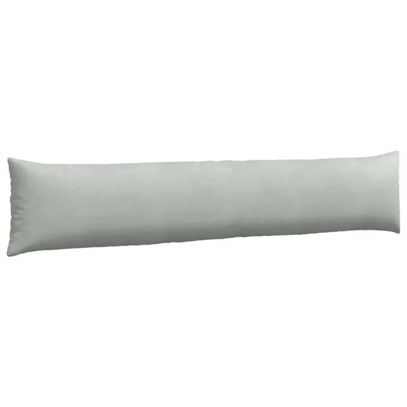 Sofa Pagalvės 2 pcs Šviesiai pilka 200 x 40 cm
