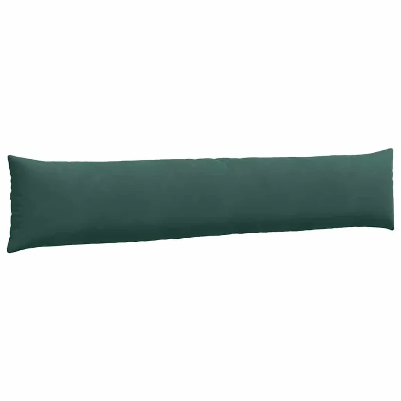 Sofa Pagalvės 2 pcs Tamsiai žalia 200 x 40 cm