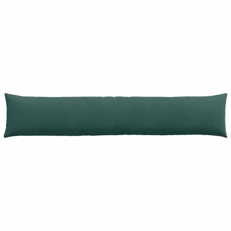 Sofa Pagalvės 2 pcs Tamsiai žalia 200 x 40 cm