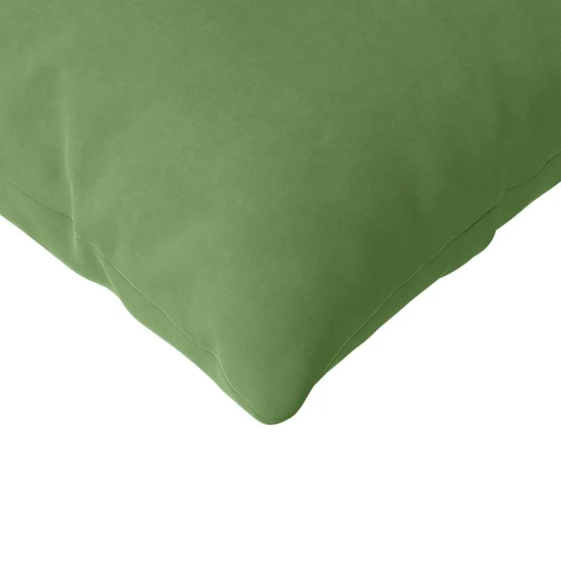 Sofa Pagalvės 2 pcs Šviesiai žalia 200 x 40 cm