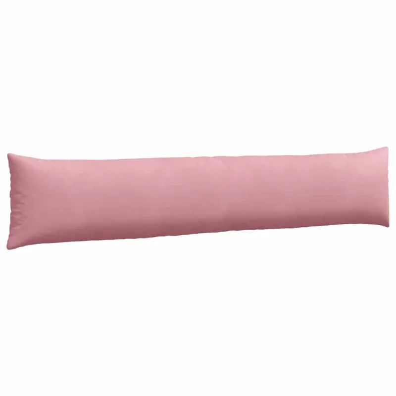 Sofa Pagalvės 2 pcs Rožinė 200 x 40 cm Kordūrinis audinys