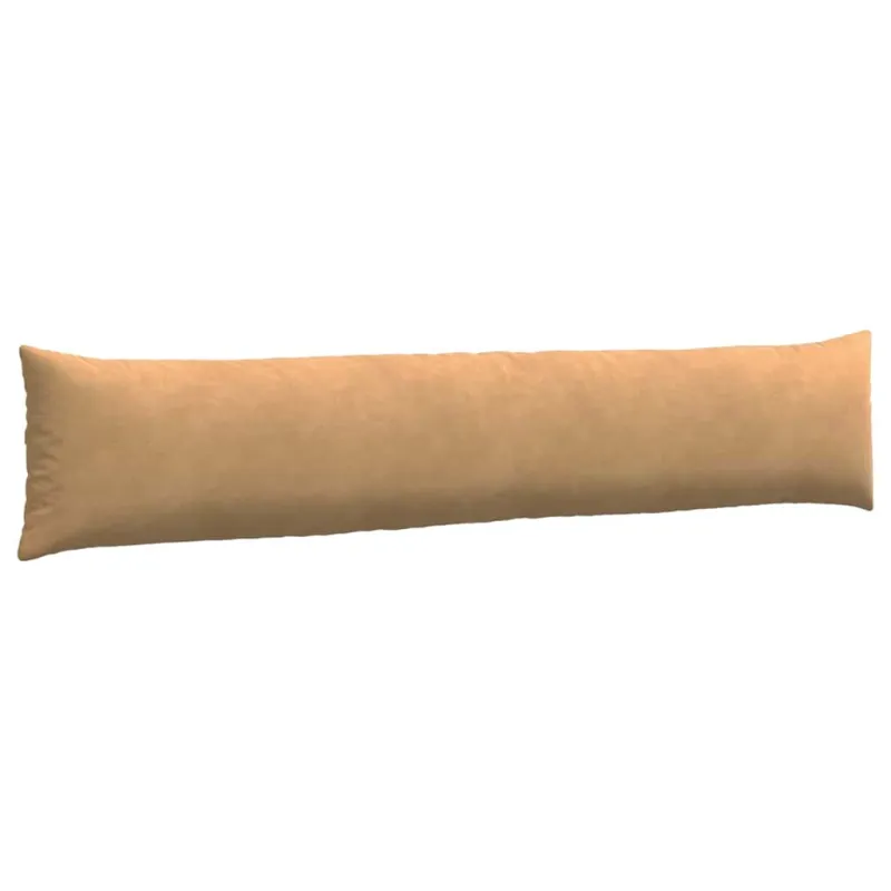 Sofa Pagalvės 2 pcs Ruda 200 x 40 cm Kordūrinis audinys