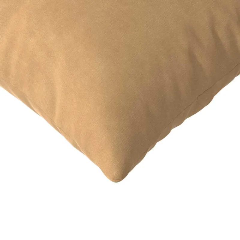 Sofa Pagalvės 2 pcs Ruda 200 x 40 cm Kordūrinis audinys