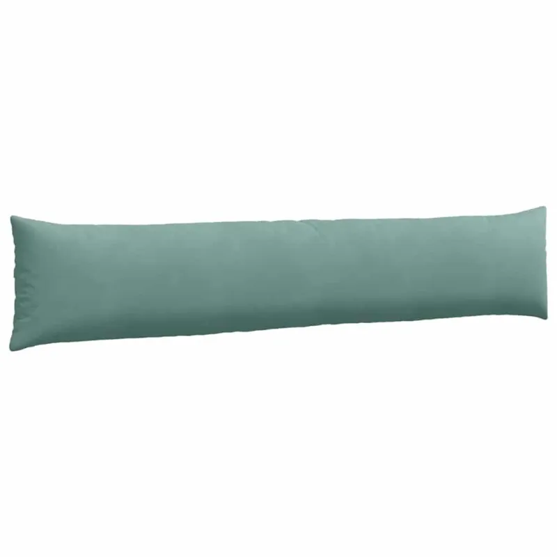 Sofa Pagalvės 2 pcs Jūrinė žalia 200 x 40 cm Kordūrinis audinys