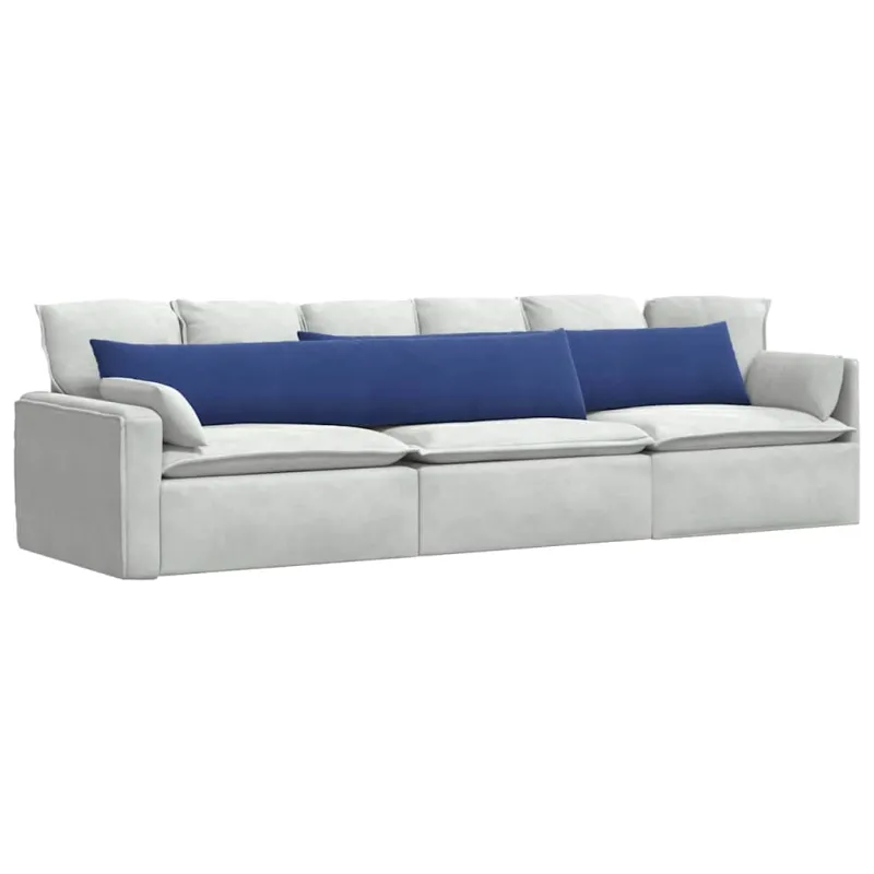 Sofa Pagalvės 2 pcs Policijos mėlyna 200 x 40 cm