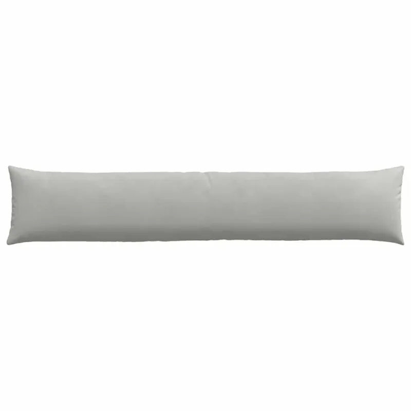 Sofa Pagalvės 2 pcs Šviesiai pilka 200 x 40 cm audinys