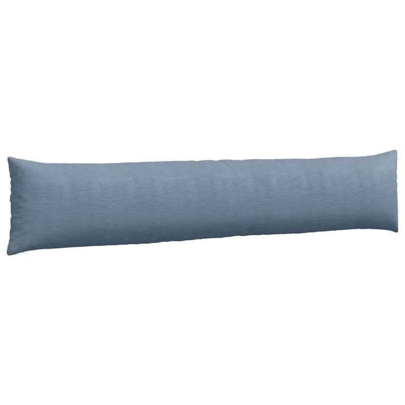 Sofa Pagalvės 2 pcs Mėlyna 200 x 40 cm Kordūrinis audinys