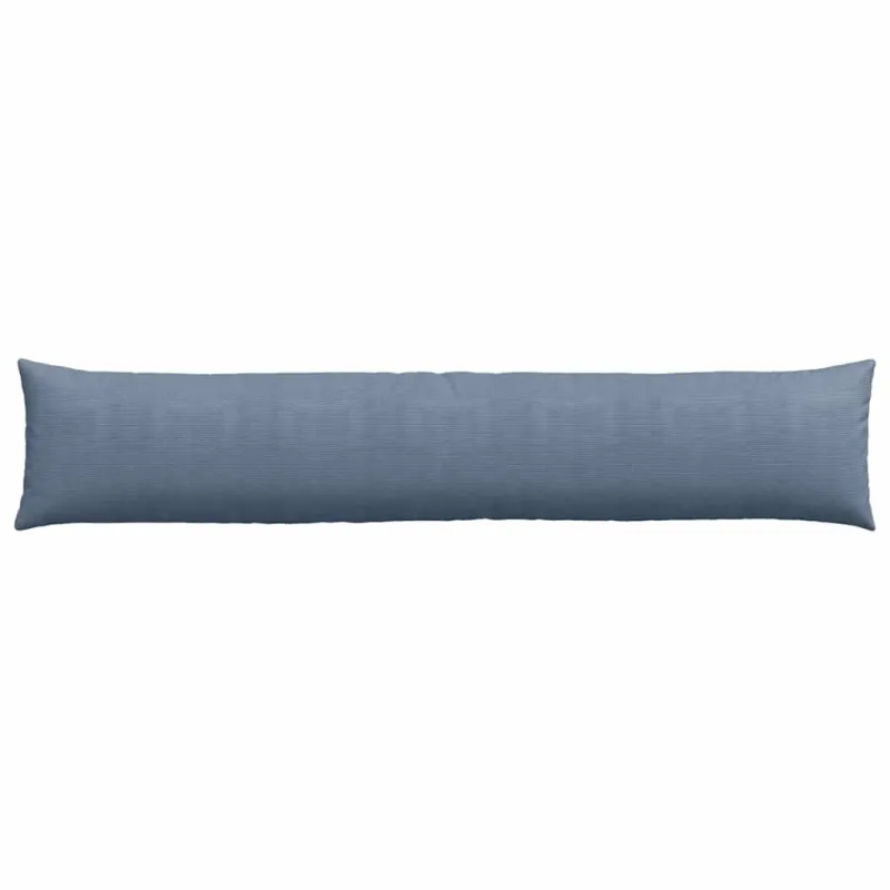 Sofa Pagalvės 2 pcs Mėlyna 200 x 40 cm Kordūrinis audinys