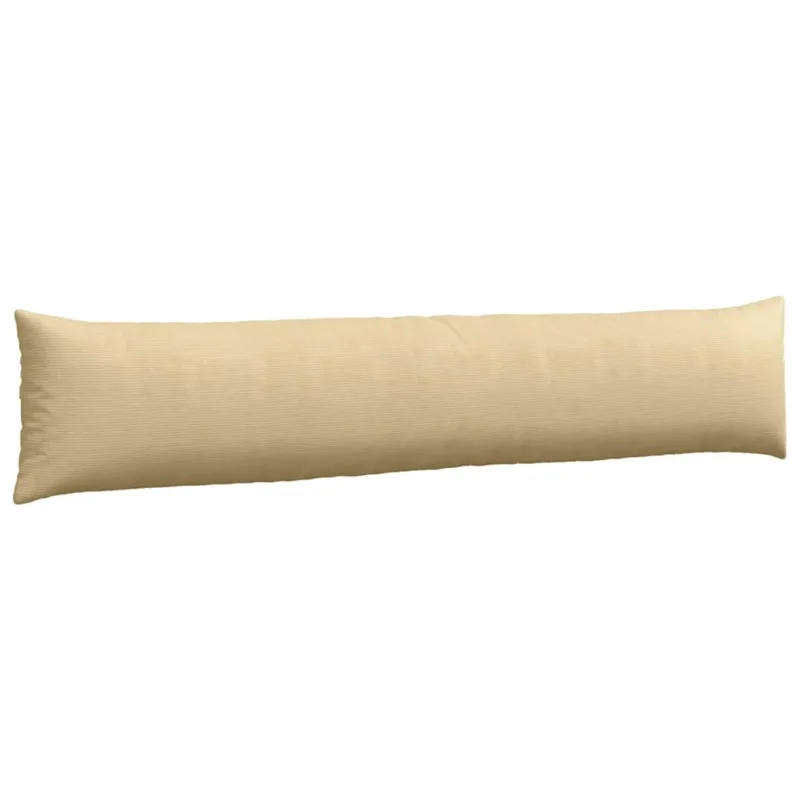 Sofa Pagalvės 2 pcs Pilkai žalia 200 x 40 cm Kordūrinis audinys
