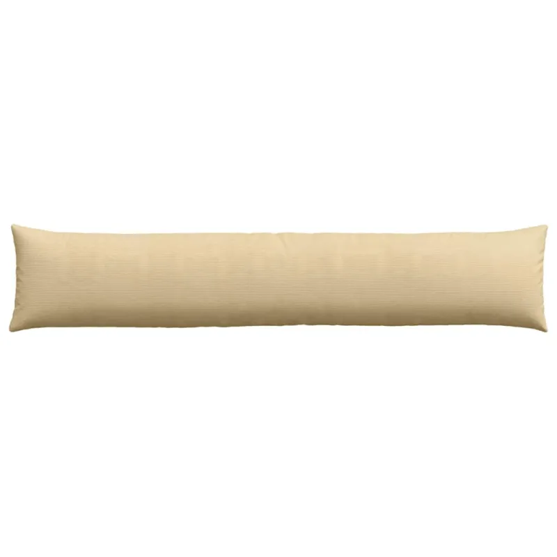 Sofa Pagalvės 2 pcs Pilkai žalia 200 x 40 cm Kordūrinis audinys