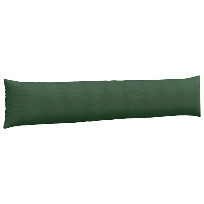 Sofa Pagalvės 2 pcs Tamsiai žalia 200 x 40 cm