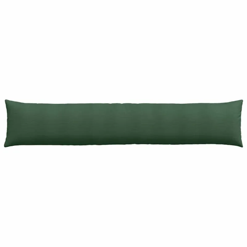 Sofa Pagalvės 2 pcs Tamsiai žalia 200 x 40 cm