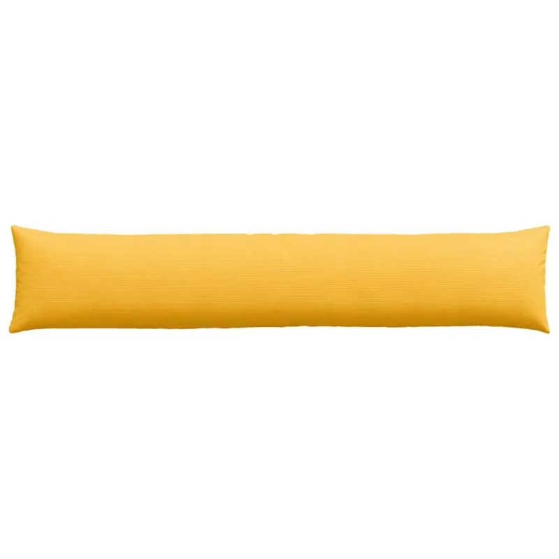 Sofa Pagalvės 2 pcs Šviesi geltona 200 x 40 cm