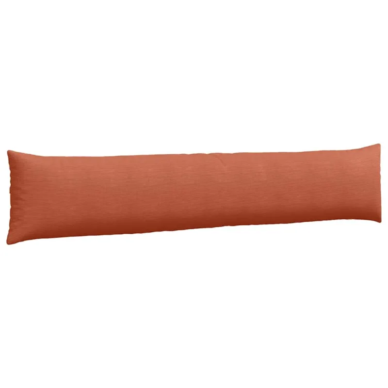 Sofa Pagalvės 2 pcs Raudona oranžinė 200 x 40 cm
