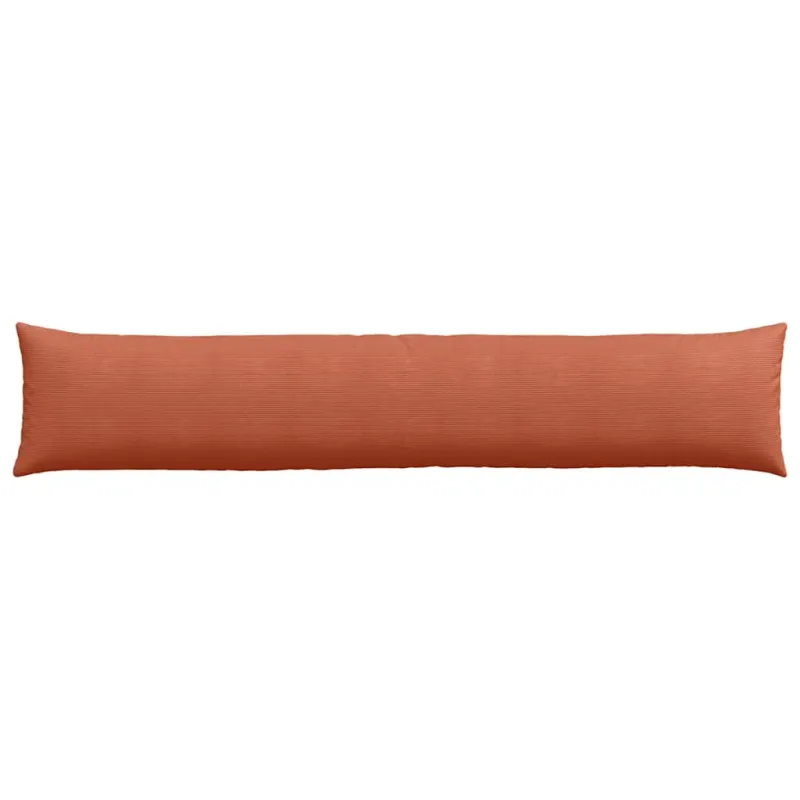 Sofa Pagalvės 2 pcs Raudona oranžinė 200 x 40 cm