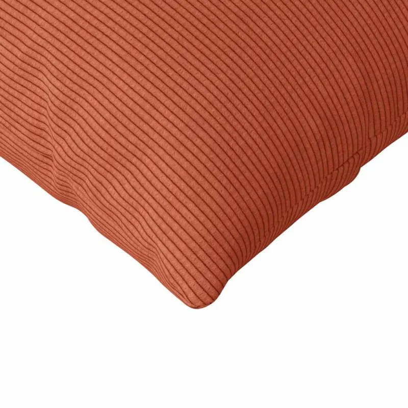 Sofa Pagalvės 2 pcs Raudona oranžinė 200 x 40 cm