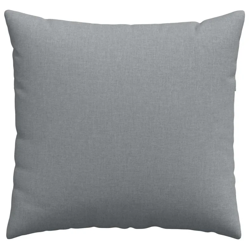 Sofa Pagalvės 2 pcs Šviesiai pilka 45 x 45 cm audinys