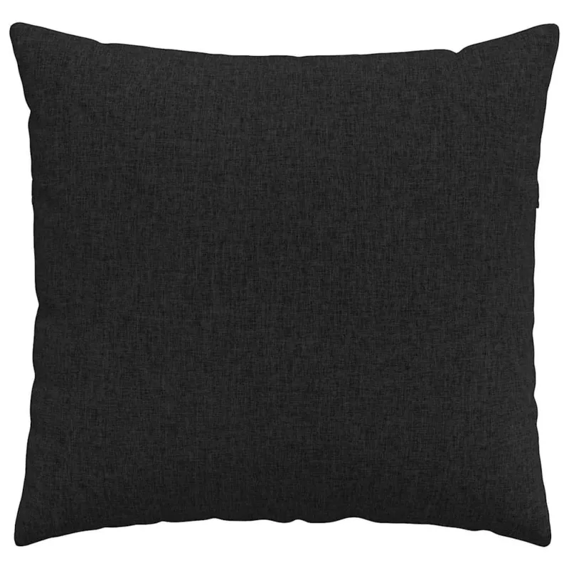 Sofa Pagalvės 2 pcs Juoda 45 x 45 cm audinys