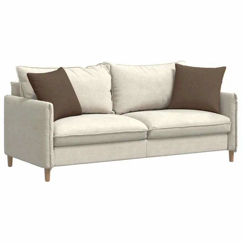 Sofa Pagalvės 2 pcs Ruda 45 x 45 cm audinys