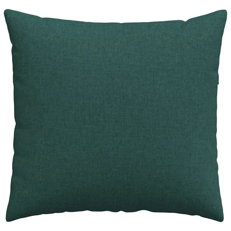 Sofa Pagalvės 2 pcs Tamsiai žalia 45 x 45 cm audinys