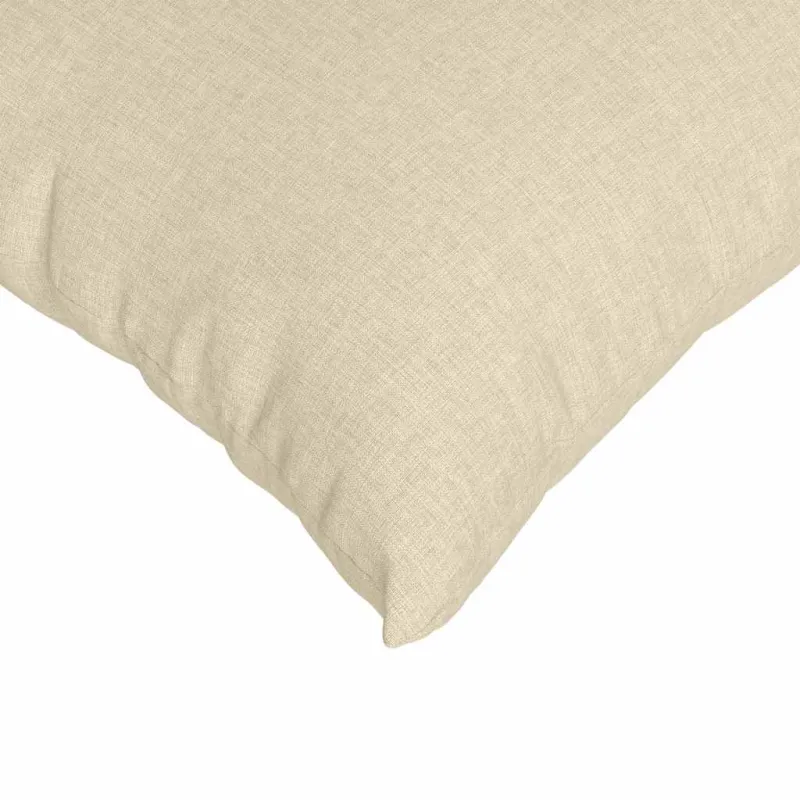 Sofa Pagalvės 2 pcs Kreminė 45 x 45 cm audinys