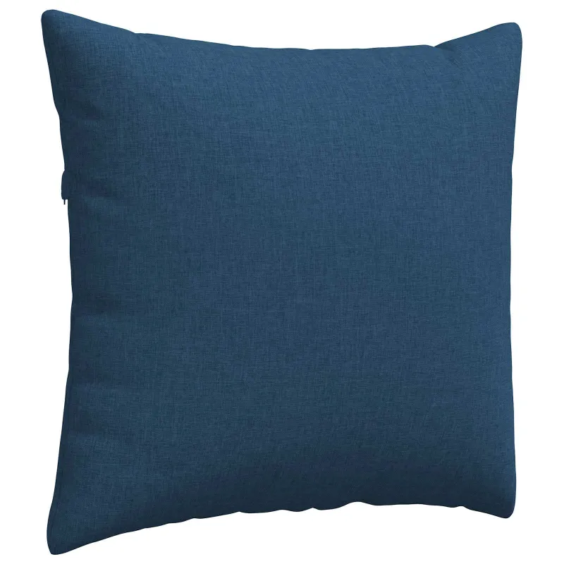 Sofa Pagalvės 2 pcs Mėlyna 45 x 45 cm audinys