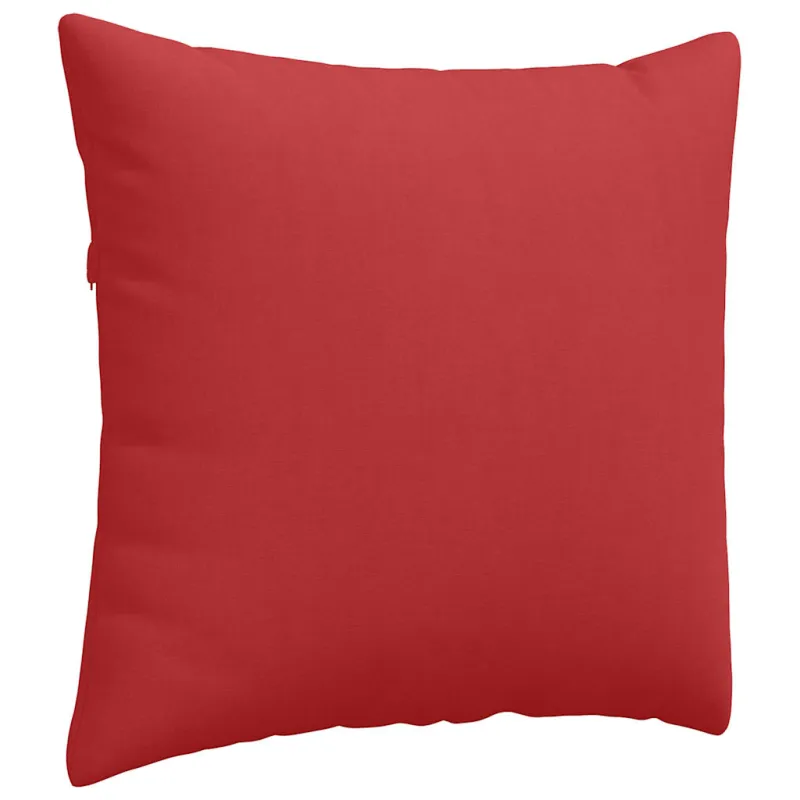 Sofa Pagalvės 2 pcs Raudona 45 x 45 cm audinys