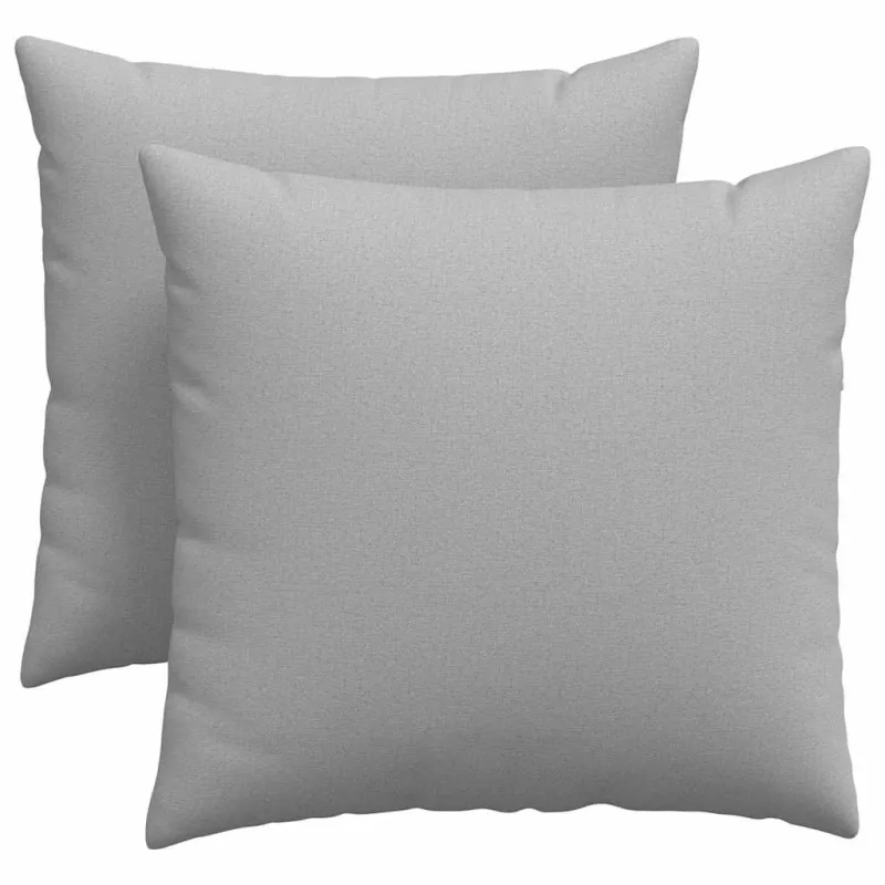 Sofa Pagalvės 2 pcs Debesų pilka 45 x 45 cm audinys