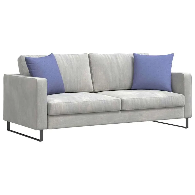 Sofa Pagalvės 2 pcs Džinsinės mėlynos 45 x 45 cm audinys