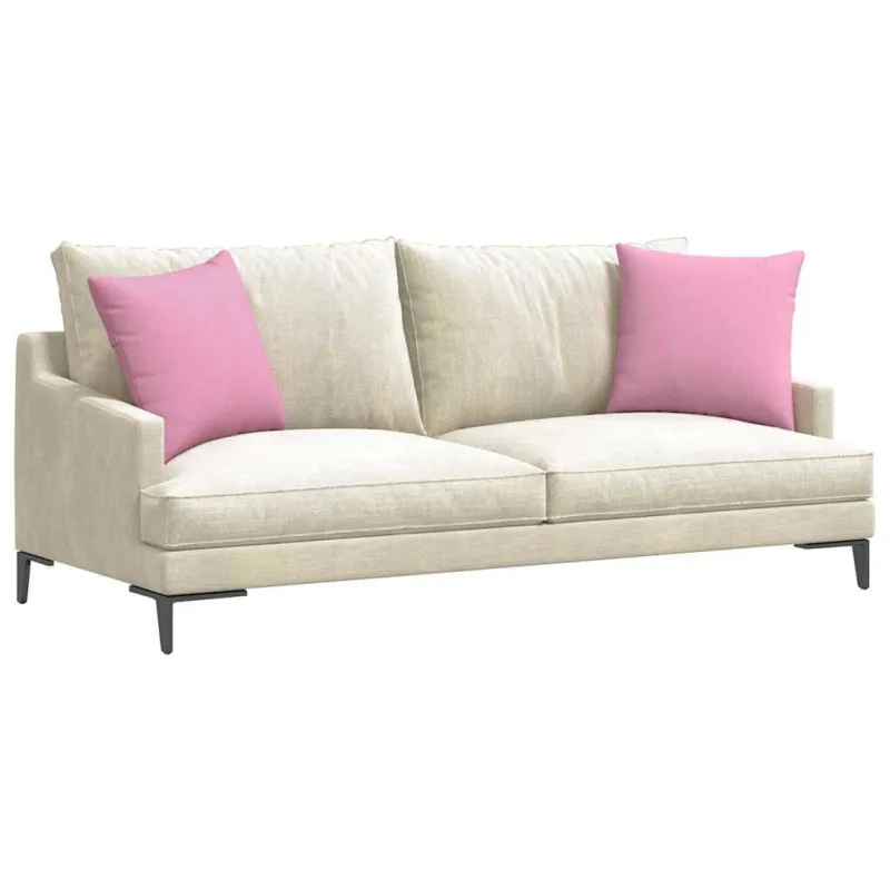 Sofa Pagalvės 2 pcs Rožinė 45 x 45 cm audinys