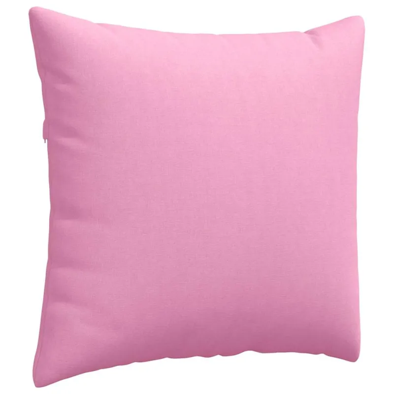 Sofa Pagalvės 2 pcs Rožinė 45 x 45 cm audinys
