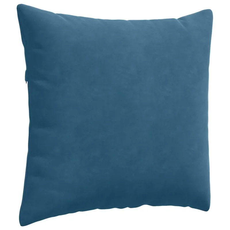 Sofa Pagalvės 2 pcs Mėlyna 45 x 45 cm Kordūrinis audinys
