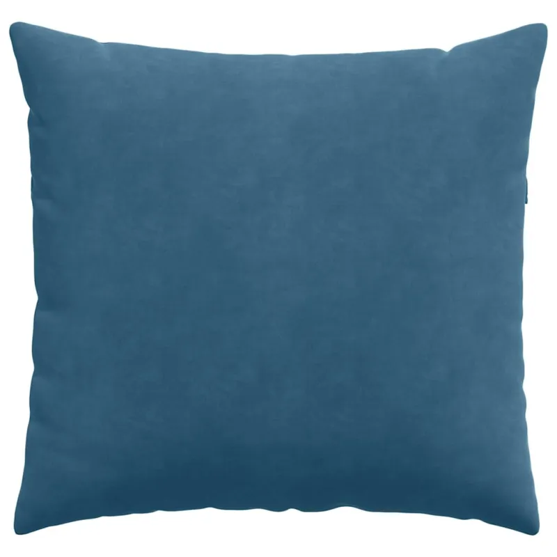 Sofa Pagalvės 2 pcs Mėlyna 45 x 45 cm Kordūrinis audinys