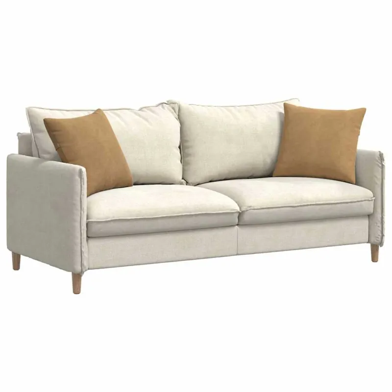 Sofa Pagalvės 2 pcs Ruda 45 x 45 cm Kordūrinis audinys