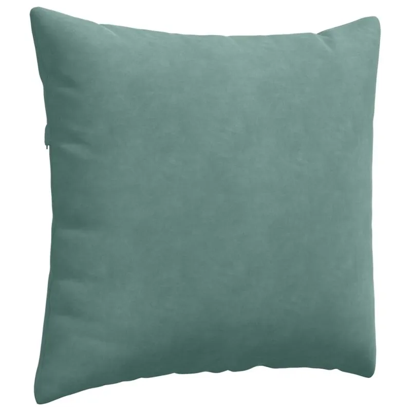 Sofa Pagalvės 2 pcs Jūrinė žalia 45 x 45 cm Kordūrinis audinys