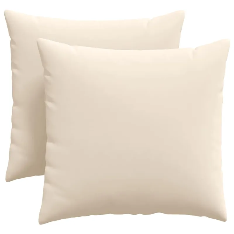 Sofa Pagalvės 2 pcs Smėlio 45 x 45 cm audinys