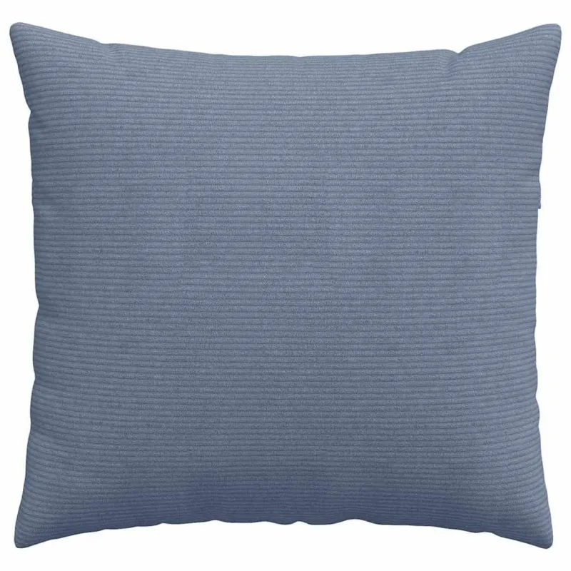 Sofa Pagalvės 2 pcs Mėlyna 45 x 45 cm Kordūrinis audinys
