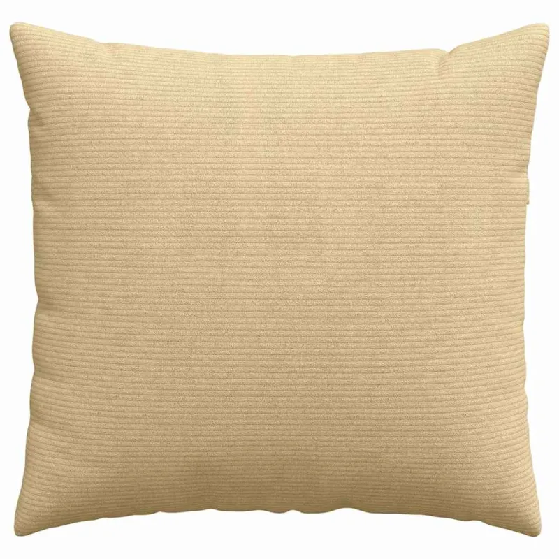 Sofa Pagalvės 2 pcs Pilkai žalia 45 x 45 cm Kordūrinis audinys