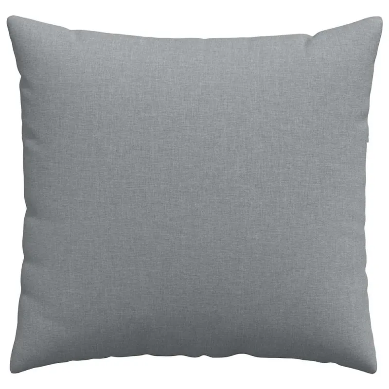 Sofa Pagalvės 2 pcs Šviesiai pilka 50 x 50 cm audinys
