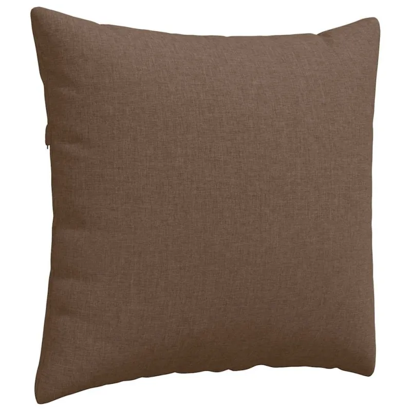 Sofa Pagalvės 2 pcs Ruda 50 x 50 cm audinys