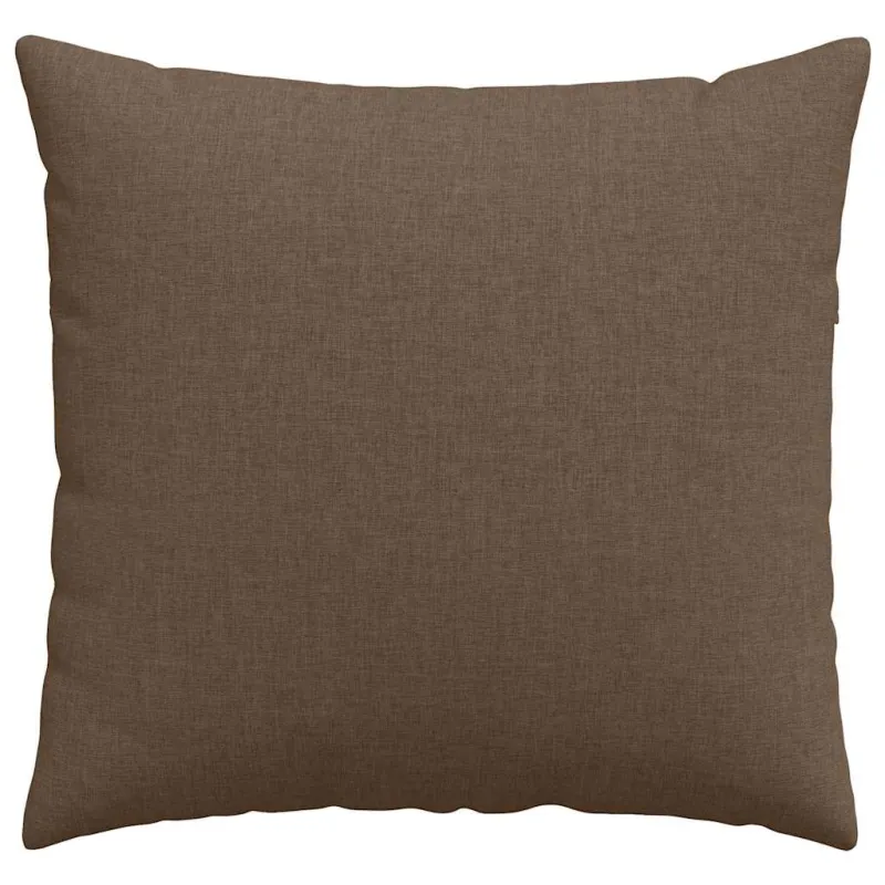 Sofa Pagalvės 2 pcs Ruda 50 x 50 cm audinys
